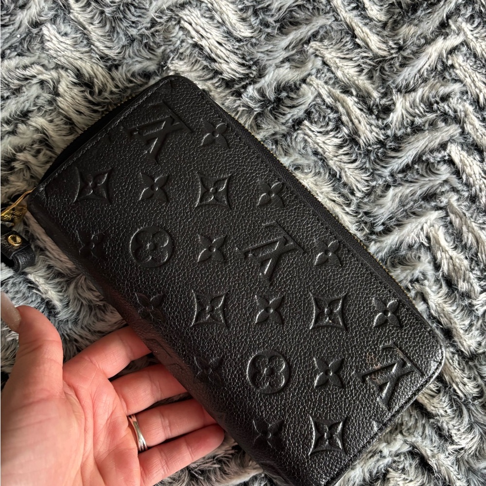 Louis Vuitton Black Monogram Wallet